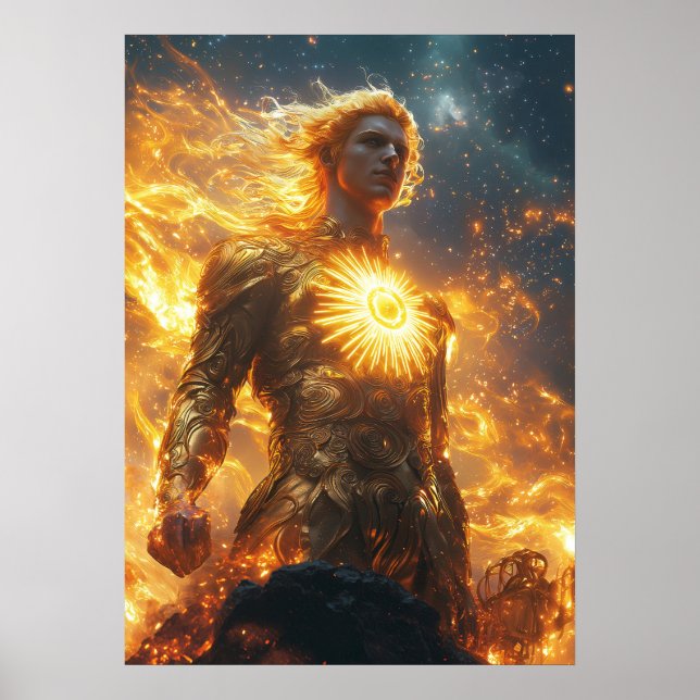 Apollo, Solens Gud - Ljusbärare Poster (Framsidan)