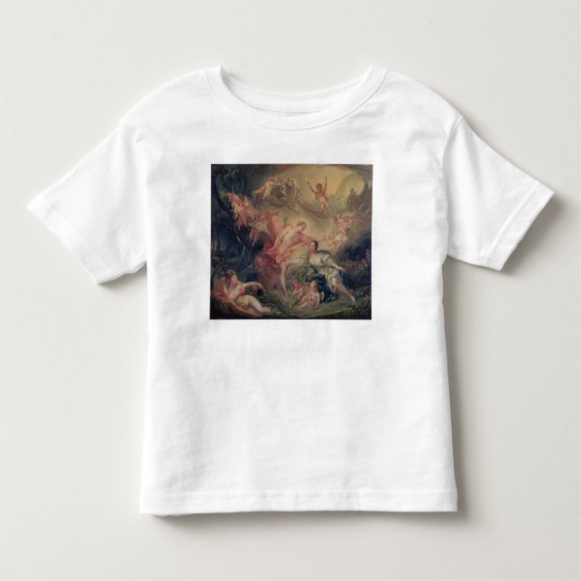 Apollo som avslöjer hans gudom tee shirt (Framsida)