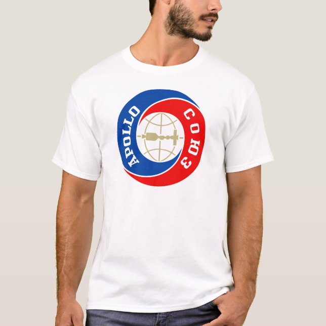 Apollo-Soyuz testar projekterar T-shirt (Framsida)