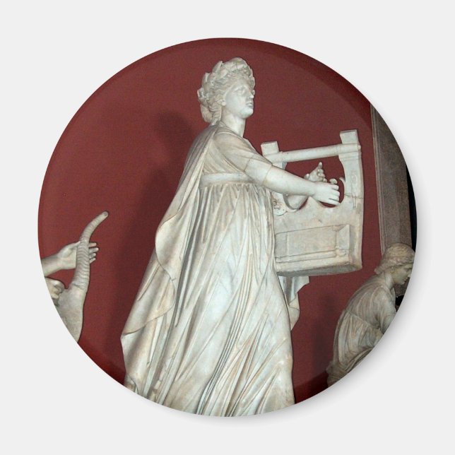 Apollo Statue i Vatikanmuseet Magnet (Framsidan)