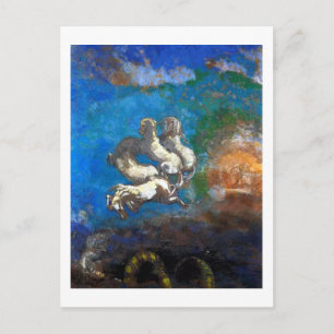 Apollons vagn, Redon Vykort
