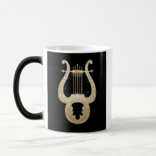Apollos Lyre Grekisk Mythology Art nouveau Desig Magisk Mugg