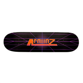 APOLLOZ RETRO-GRAFIK SKATEBOARD BRÄDA 20 CM