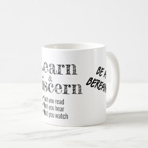 Apologetics Berean Bible Verse White Kaffemugg