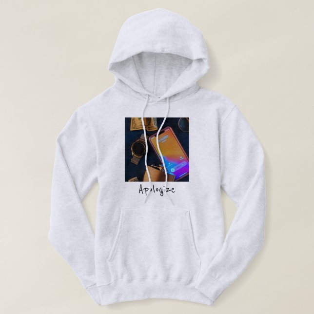 Apologize Hoodie - Sam Isenberg (Design framsida)