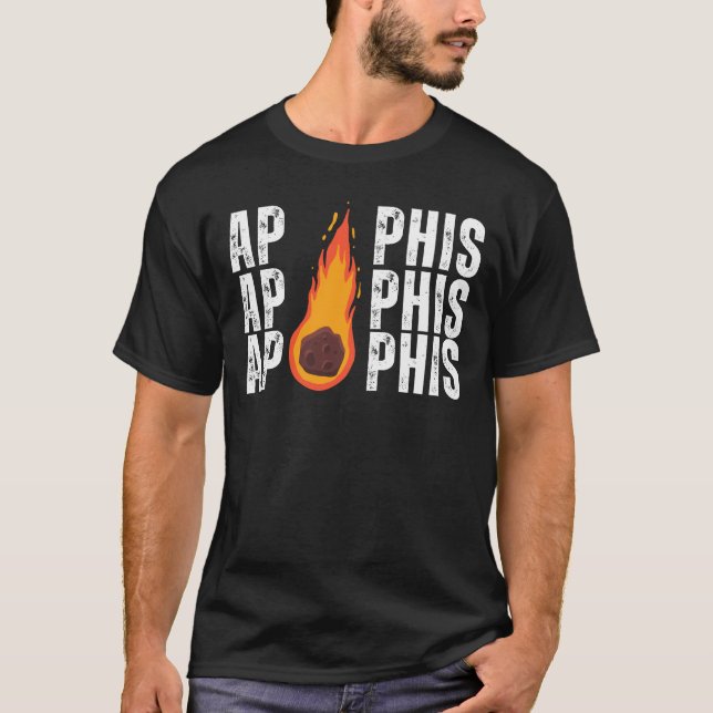 Apophis 2029 Asteroid Object 99942 Astronomy Space T Shirt (Framsida)