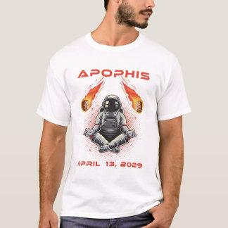 Apophis 99942 13 april 2029 Asteroid Komet Meteor T Shirt