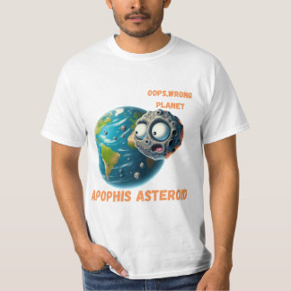 Apophis asteroid kommer snart t shirt
