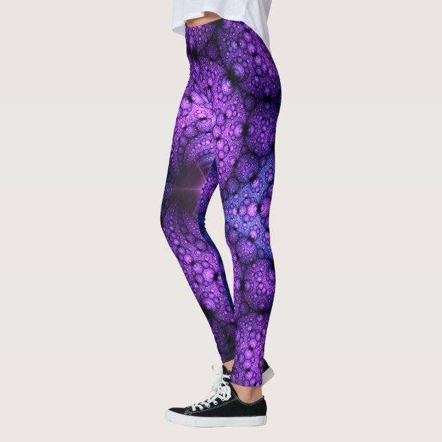 ApophysisFractal - Atomsfusion + dina idéer Leggings (Vänster)
