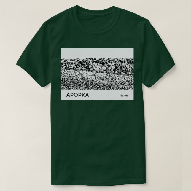 Apopka Florida TShirt T Shirt (Design framsida)