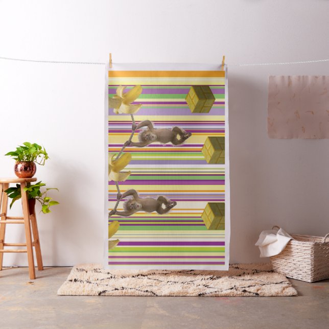 Apor Bananas Rand Colorful Fabric Tyg (In Situ)
