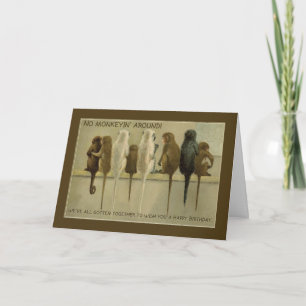 Apor Business Birthday from Group, Humor Kort