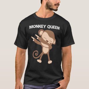 Apor för kvinnor i Mamma Ape Vild Zoo- djur T Shirt
