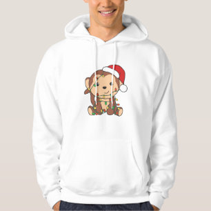 Apor från apa Julvinter Hoodie