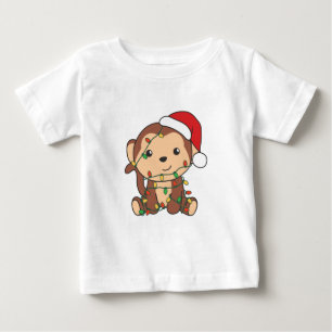 Apor från apa Julvinter T Shirt