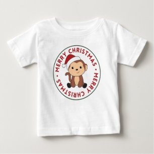 Apor från måndjuret vid jul, Snö, vintertid T Shirt