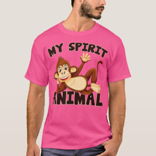 Apor mitt andliga djur, apa, Älskare, chimp-djur T Shirt
