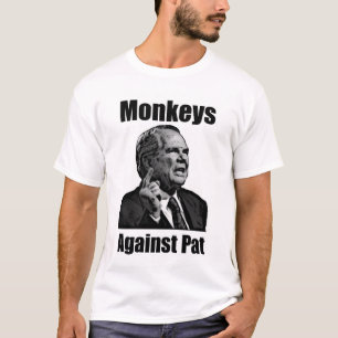Apor mot passande Robertson T Shirt