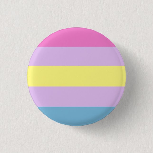Aporagender Pride Flagga Badge Knapp (Framsida)