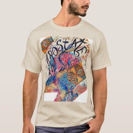 Apostat färgfull fri dörr Teckning ska vara fri T Shirt