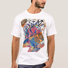 Apostat färgfull fri dörr Teckning ska vara fri T Shirt