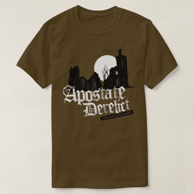 Apostate Derlict T Shirt (Design framsida)