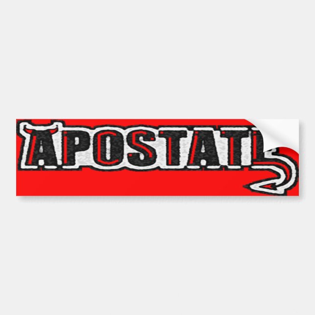 Apostatebildekal Bildekal (Framsidan)
