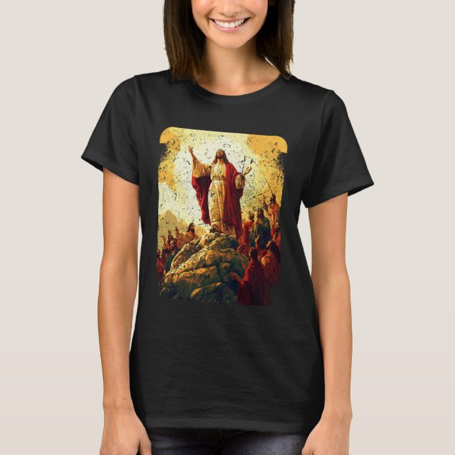 Apostel Lärjunge Jesus Kristus Katolsk T Shirt (Framsida)