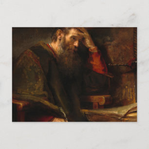 Aposteln Paulus, 1657 av Rembrandt van Rijn Vykort