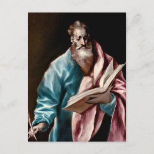 Aposteln St. Matteus av El Greco Vykort