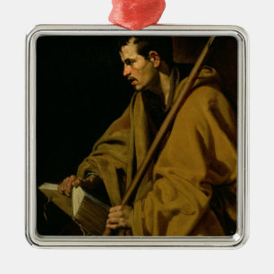 Aposteln St Thomas, c.1619-20 Julgransprydnad Metall