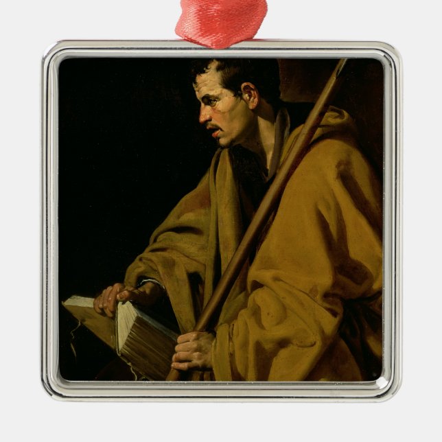 Aposteln St Thomas, c.1619-20 Julgransprydnad Metall (Framsidan)