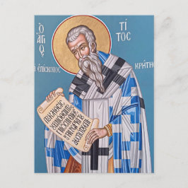 Aposteln Titus av de sjuttio ortodoxa ikon Vykort