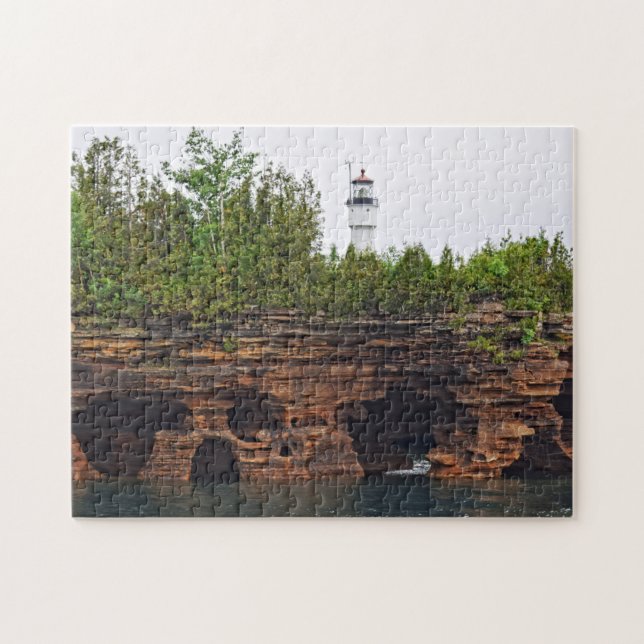 Apostle Isands - Djävulen fyr - 11x14 Pussel (Horisontell)