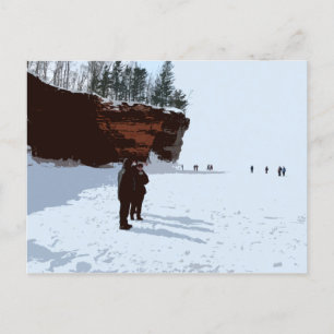 Apostle Islands National Lakeshore ICE CAVES Vykort