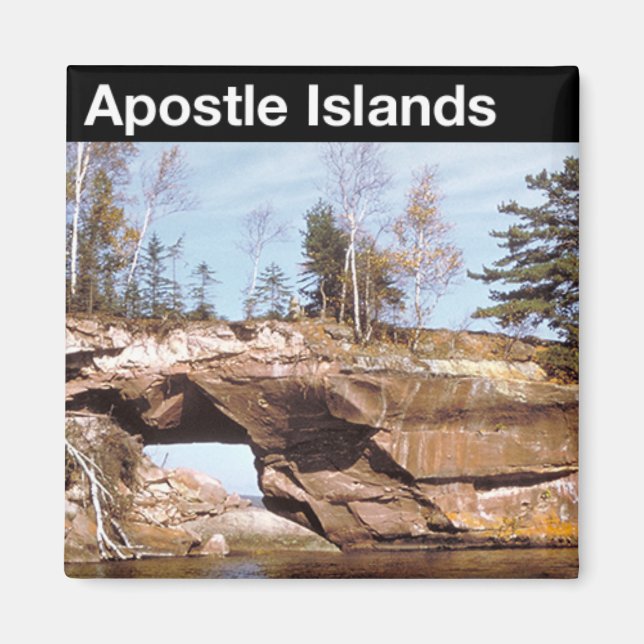 Apostle Islands National Lakeshore Magnet (Framsidan)