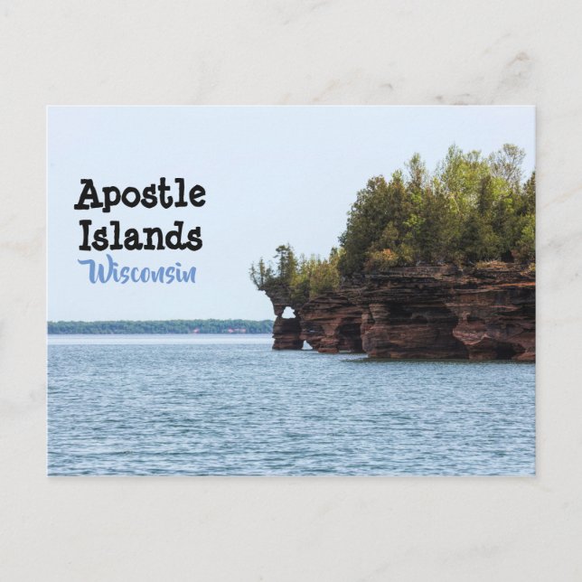 Apostle Islands vykort (Framsida)