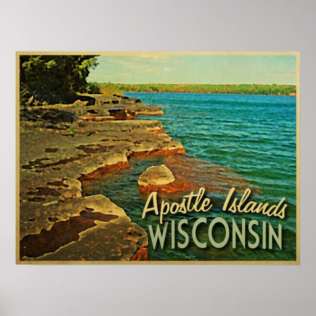 Apostle Islands Wisconsin Poster (Framsidan)