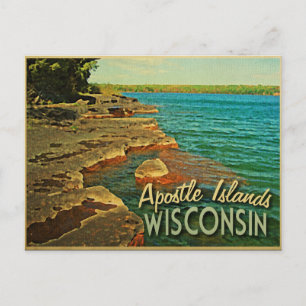 Apostle Islands Wisconsin Vykort