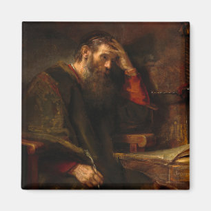 Apostle Paul, 1657 av Rembrandt van Rijn Magnet