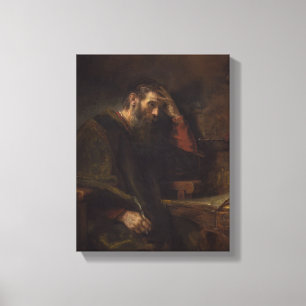 Apostle Paul, c.1657 (olja på arbetsyta) Canvastryck
