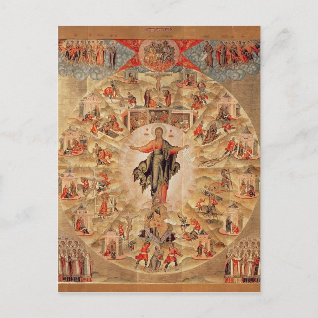 Apostle Preaching Vykort (Framsida)