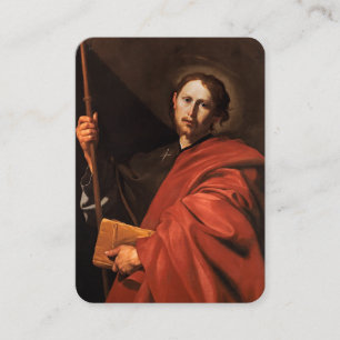 Apostle St James, det Underbarare Prayer-kortet Visitkort