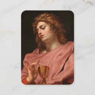 Apostle St John Prayer-kortet Visitkort