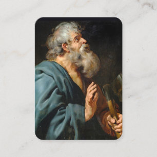 Apostle St Matthew Prayer-kortet Visitkort
