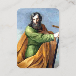 Apostle St Simon Prayer-kortet Visitkort
