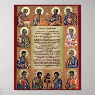 Apostles Creed Poster