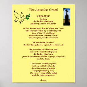 Apostles troende poster