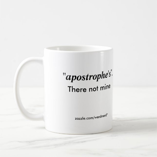 Apostrof Kaffemugg (Vänster)