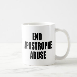Apostrofmissbrukmugg Kaffemugg